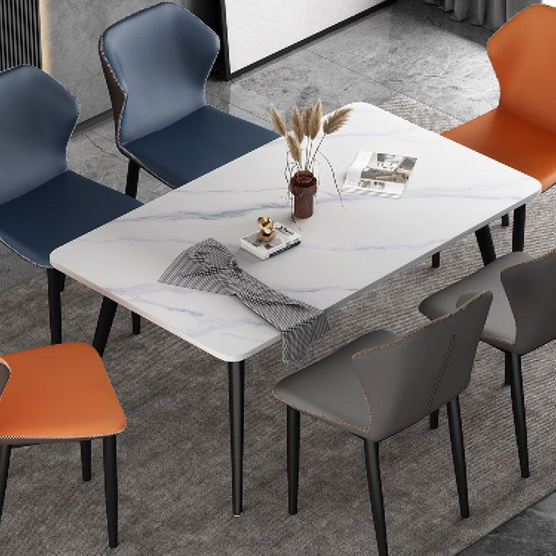 Industrial Style Wingback Chairs PU Leather Dining Chairs for Kitchen Clearhalo ' kitchen&dining_furn' 'Dining Chairs' 'Dining Tables & Seating' 'dining_chair' 'furn' 'furn_dining_chair' 'Furniture' 'furniture_dining_chair' 'Kitchen & Dining Furniture' 'kitchen' 1200x1200_b2c57c7b-3c9b-4204-a5fb-d630a38c063e