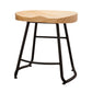 Modern Backless Armless Counter Stool Iron Cafe Bar Stool with Seat and Pedal Clearhalo 'Bar Furniture' 'Bar Stools' 'bar_stools' 'furn' 'furn_bar_stools' 'Furniture' 'Kitchen & Dining Furniture' 1200x1200_b2c5ea9d-de13-4232-8eea-6a5c8c8972cf