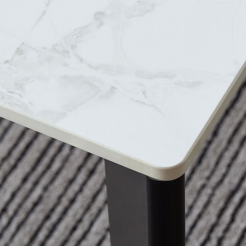 1/3/4/5/7 Pcs Metal Modern Dining Room Set with Rectangle Table and Chairs Dining Set Clearhalo 'Dining Room Sets' 'Dining Tables & Seating' 'dining_room_set' 'furn' 'furn_dining_room_set' 'Furniture' 'furniture_dining_room_set' 'Kitchen & Dining Furniture' 'kitchen&dining_furn' 'kitchen' 1200x1200_b2c66df2-cac8-4da5-b45d-74c8121c6061