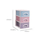 Color Block File Cabinet Drawers Vertical Plastic Filing Cabinet Clearhalo 'Filing Cabinets' 'filling_cabinets' 'furn' 'furn_filling_cabinets' 'Furniture' 'Office Furniture' 1200x1200_b2c7d057-2f5b-4088-b6ec-9b49f5ce0973