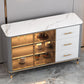 Glam Dining Room Sideboard Cassetti da tavolo e sideboard