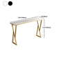 Rectangle Stone Bistro Table Modern Pub Table with Double Pedestal Clearhalo 'Bar Furniture' 'Bar Tables' 'bar_tables' 'furn' 'furn_bar_tables' 'Furniture' 'Kitchen & Dining Furniture' 1200x1200_b2ca8658-72b5-4470-8c4e-987c138302e6