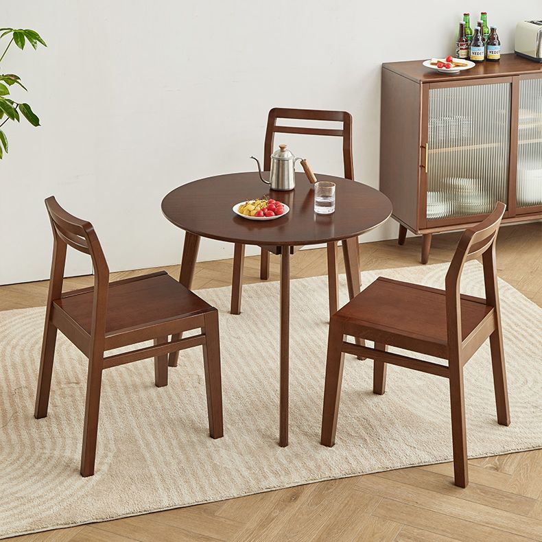 Solid Wood Dining Table Contemporary Style Dining Site Table with Tripod Base Clearhalo ' dining_table' 'Dining Tables & Seating' 'Dining Tables' 'furn' 'furn_dining_table' 'Furniture' 'furniture_dining_table' 'Kitchen & Dining Furniture' 'kitchen&dining_furn' 'kitchen' 'kitchen_dining_table' 1200x1200_b2cad126-4f9f-4c57-9046-9011e8e8b8ed