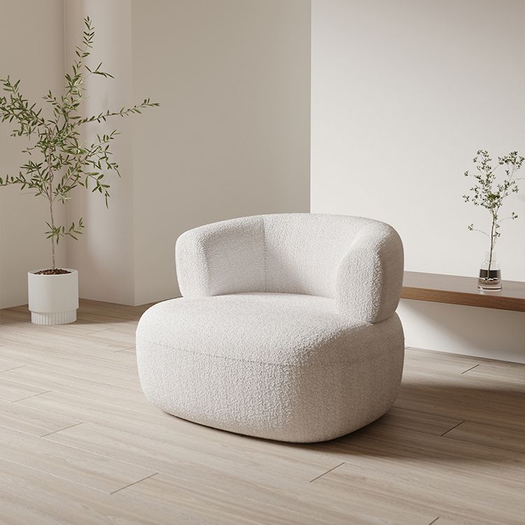 Living Room Modern Accent Armchair Round Arms Fixed Back Armchair Clearhalo 'Accent Chairs' 'accent_chairs' 'Chairs & Seating' 'furn' 'furn_accent_chairs' 'Furniture' 'Living Room Furniture' 1200x1200_b2d23932-9ed8-47e4-bfcd-83d35c68cc46