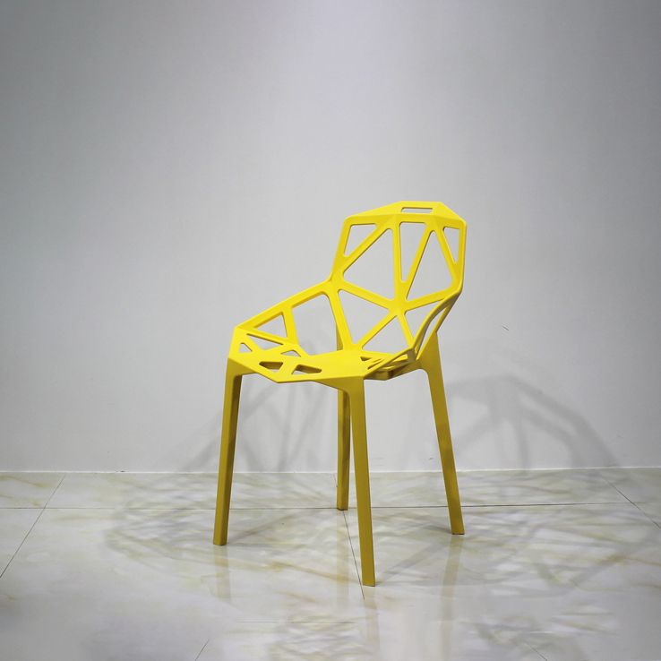 Contemporary Style Dining Chair Plastic Dining Arm Side Chair for Kitchen (Set of 4) Clearhalo ' kitchen&dining_furn' 'Dining Chairs' 'Dining Tables & Seating' 'dining_chair' 'furn' 'furn_dining_chair' 'Furniture' 'furniture_dining_chair' 'Kitchen & Dining Furniture' 'kitchen' 1200x1200_b2d2f312-46d1-4108-8baf-cc569d08b7b0