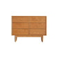 Commode de rangement moderne en bois massif avec 6/9 tiroirs