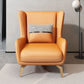 Glam Style Leather Handrail Living Room Replica Leather Wingback Chair Clearhalo 'Accent Chairs' 'accent_chairs' 'Chairs & Seating' 'furn' 'furn_accent_chairs' 'Furniture' 'Living Room Furniture' 1200x1200_b2d536c9-cc5e-4738-9c45-042a8811ea97
