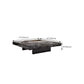 11"H Contemporary Coffee Table Black Slate Coffee Cocktail Table Clearhalo 'Coffee & Accent Tables' 'Coffee Tables' 'coffee_tables' 'furn' 'furn_coffee_tables' 'Furniture' 'Living Room Furniture' 1200x1200_b2d64e08-2019-4482-9075-639edb8f2d44
