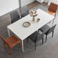 Modern Style Sintered Stone Dining Table Set 1/4/5/7 Pieces Dining Set for Home Clearhalo 'Dining Room Sets' 'Dining Tables & Seating' 'dining_room_set' 'furn' 'furn_dining_room_set' 'Furniture' 'furniture_dining_room_set' 'Kitchen & Dining Furniture' 1200x1200_b2d7c251-f157-44da-9458-17071ca174dc