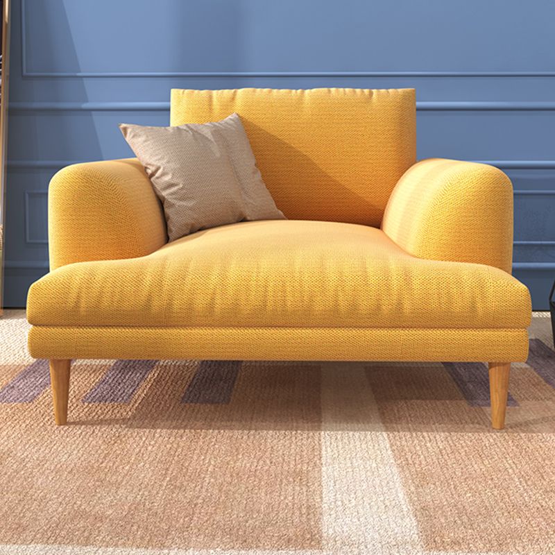 静止リビングルーム埋め込み式腕標準モダンベージュソファ