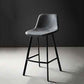 Faux Leather Saddle Seat Barstool Contemporary Armless Bar Stool with 4 Black Legs Clearhalo 'Bar Furniture' 'Bar Stools' 'bar_stools' 'furn' 'furn_bar_stools' 'Furniture' 'Kitchen & Dining Furniture' 1200x1200_b2d92b12-54fa-40d0-a9bc-3ed85f3bf071