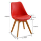 Scandinavian Restaurant Wood Side Chair Colorful Solid Back Dining Chair Clearhalo ' kitchen&dining_furn' 'Dining Chairs' 'Dining Tables & Seating' 'dining_chair' 'Furniture' 'furniture_dining_chair' 'Kitchen & Dining Furniture' 'kitchen' 1200x1200_b2d9b709-fa93-4cd6-9893-ecca7ab9d83d