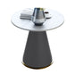 22" Tall Round Slate Top End Table Modern Metal Pedestal Table Clearhalo 'Coffee & Accent Tables' 'End & Side Tables' 'end_side_tables' 'furn' 'furn_end_side_tables' 'Furniture' 'Living Room Furniture' 1200x1200_b2da9d4b-7139-466a-a30c-a27af8b965cf
