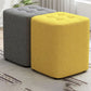 Square Pouf Ottoman Solid Color Tufted Fabric Fade Resistant Contemporary Pouf Clearhalo 'furn' 'furn_ottomans_poufs' 'Furniture' 'Living Room Furniture' 'Ottomans & Poufs' 'ottomans_poufs' 1200x1200_b2e9aeb2-48e5-4f15-ba9e-d6986cbab394