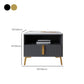 4 Legs Glam Side Table Stone Top Side Table with Shelf and Drawer Clearhalo 'Coffee & Accent Tables' 'End & Side Tables' 'end_side_tables' 'furn' 'furn_end_side_tables' 'Furniture' 'Living Room Furniture' 1200x1200_b2f1e8b1-2ac4-4ba4-a745-b45ce04a24c3