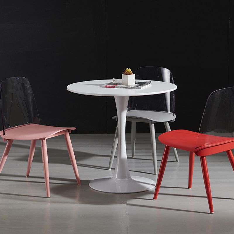 Tavolo da pranzo rotondo base per tulipano moderno tavolo fisso di pietra sinterizzata