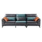 Dark Gray Pillowed Back Cushions Contemporary Stain-Resistant Sofa Clearhalo 'furn' 'furn_sectionals' 'Furniture' 'Living Room Furniture' 'Sectionals' 1200x1200_b2fc59f8-7573-49f4-b0ca-e33d4a8ebc13