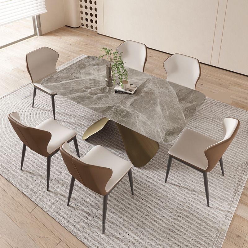 No Distressing Slate Coffee Table Rectangle Cocktail Table for Bedroom Clearhalo 'Coffee & Accent Tables' 'Coffee Tables' 'coffee_tables' 'furn' 'furn_coffee_tables' 'Furniture' 'Living Room Furniture' 1200x1200_b2fcc7c4-cde3-4846-bad5-f0d28aa9f11a