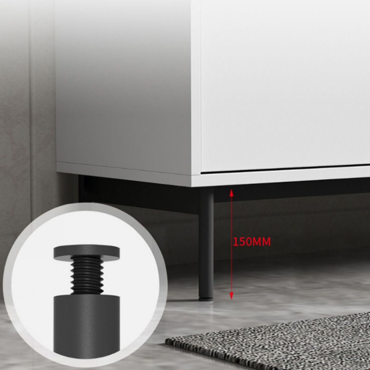 Contemporary Wood Sideboard Adjustable Shelves Dining Room Sideboard Clearhalo 'buffet_sideboard' 'Buffets & Sideboards' 'furn' 'furn_buffet_sideboard' 'Furniture' 'Kitchen & Dining Furniture' 1200x1200_b2fce1ff-a932-4f86-beed-3751162c3466