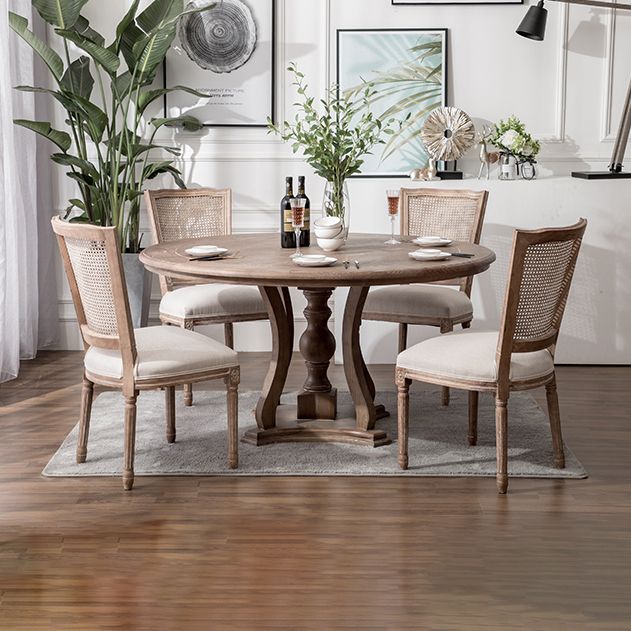 Country Style Wood Indoor Open Back Dining Side Chair 20'' Wide Dining Chair Clearhalo ' kitchen&dining_furn' 'Dining Chairs' 'Dining Tables & Seating' 'dining_chair' 'furn' 'furn_dining_chair' 'Furniture' 'furniture_dining_chair' 'Kitchen & Dining Furniture' 'kitchen' 1200x1200_b2fda322-d8c4-49bd-a88b-7af24ac4c92b