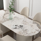 Metal Traditional Luxury Oval Table Sintered Stone Table for Dining Room Clearhalo ' dining_table' 'Dining Tables & Seating' 'Dining Tables' 'furn' 'furn_dining_table' 'Furniture' 'furniture_dining_table' 'Kitchen & Dining Furniture' 'kitchen&dining_furn' 'kitchen' 'kitchen_dining_table' 1200x1200_b2ff2935-dead-4ebb-a809-b944814cacdc