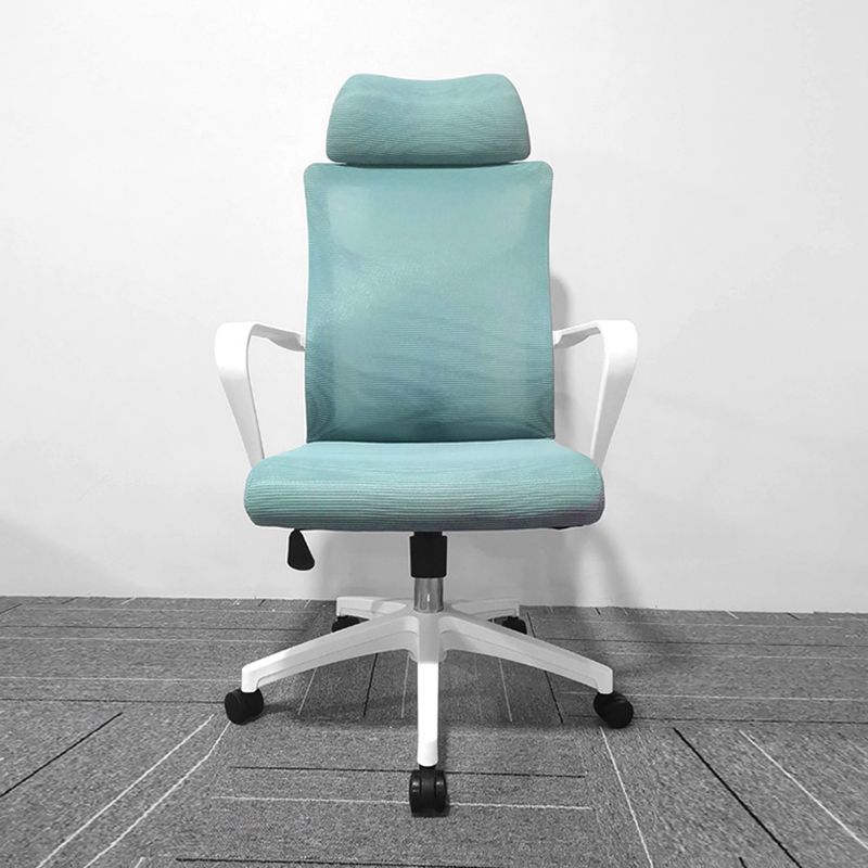 High Back Task Chair Modern Nylon Slide Arms Included Office Chair Clearhalo 'furn' 'furn_office_chair' 'Furniture' 'Office Chairs' 'Office Furniture' 'office_chair' 1200x1200_b304ad5d-e6a5-42fa-85f3-9c828549afef