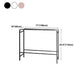 White and Pink Modern Style Bar Table in Wood and Metal Bar Table Milk Tea Shop Bar Table Clearhalo 'Bar Furniture' 'Bar Tables' 'bar_tables' 'furn' 'furn_bar_tables' 'Furniture' 'furniture_bar_tables' 'Kitchen & Dining Furniture' 1200x1200_b307adb2-d92a-4e90-b5e3-a40b7ca78712