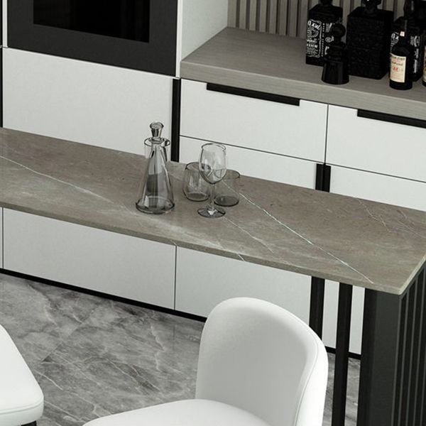 Bancone della barra del rettangolo moderno rettangolare controso