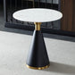 Round Stone Dining Table Traditional Luxury Dining Room Collection with Pedestal Base Clearhalo ' dining_table' 'Dining Tables & Seating' 'Dining Tables' 'furn' 'furn_dining_table' 'Furniture' 'furniture_dining_table' 'Kitchen & Dining Furniture' 'kitchen&dining_furn' 'kitchen' 'kitchen_dining_table' 1200x1200_b3091af7-5837-4449-b2f0-31a797461345