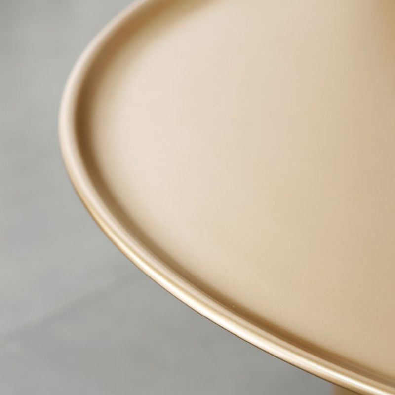 Couchtisch aus Metall mit Tablettplatte, Mid-Century Modern, Sockel-Cocktailtisch