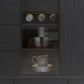 Tavolo a buffet in pietra credenza a buffet in stile glam con armadi e cassetti