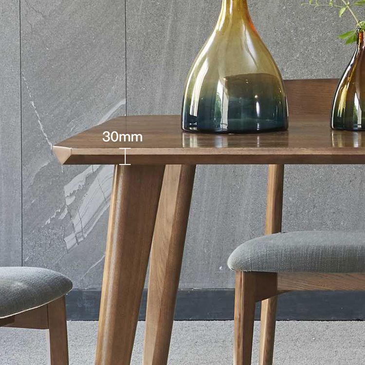 Traditional Luxury Dining Table Rectangle Solid Wood Dining Table with 4 Legs for Home Clearhalo ' dining_table' 'Dining Tables & Seating' 'Dining Tables' 'furn' 'furn_dining_table' 'Furniture' 'furniture_dining_table' 'Kitchen & Dining Furniture' 'kitchen&dining_furn' 'kitchen' 'kitchen_dining_table' 1200x1200_b30b4658-f91f-4043-a59e-509aec9873d8
