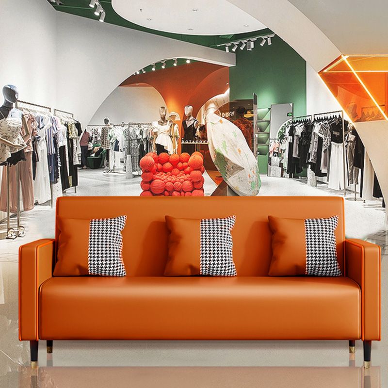 Sof de dos cousu de salon contemporain canapé en cuir