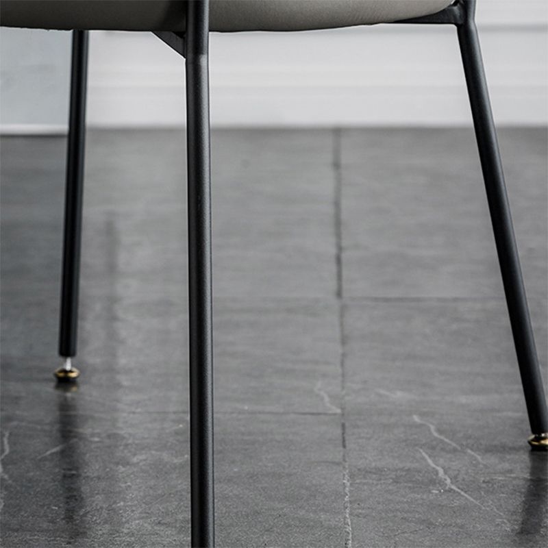 20.08" Wide Industrial Style Single Sofa Chair Pillow Back Armless Chair Clearhalo 'Accent Chairs' 'accent_chairs' 'Chairs & Seating' 'furn' 'furn_accent_chairs' 'Furniture' 'Living Room Furniture' 1200x1200_b3109df7-5692-4801-8f45-9b9e2c777417