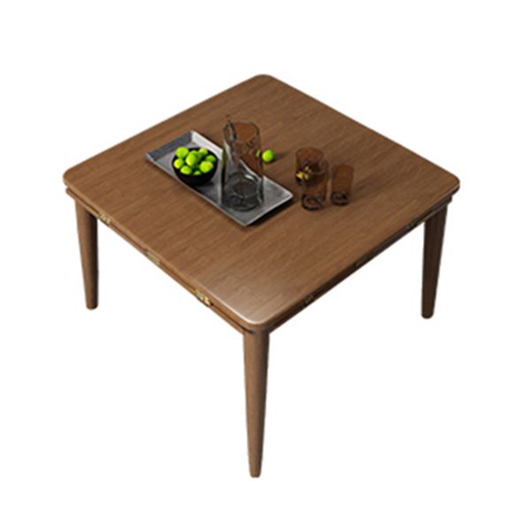 Wood Top Dining Table Set 1/5 Pieces Brown Dinette Set for Kitchen Clearhalo 'Dining Room Sets' 'Dining Tables & Seating' 'dining_room_set' 'furn' 'furn_dining_room_set' 'Furniture' 'Kitchen & Dining Furniture' 1200x1200_b311cb87-e01d-4870-8048-4482f9fc2978