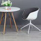 Swivel Plastic Dining Room Arm Chair Modern Solid Back Dining Chair Clearhalo ' kitchen&dining_furn' 'Dining Chairs' 'Dining Tables & Seating' 'dining_chair' 'furn' 'furn_dining_chair' 'Furniture' 'furniture_dining_chair' 'Kitchen & Dining Furniture' 'kitchen' 1200x1200_b312dbfb-c605-4407-b865-b82efc5728e4
