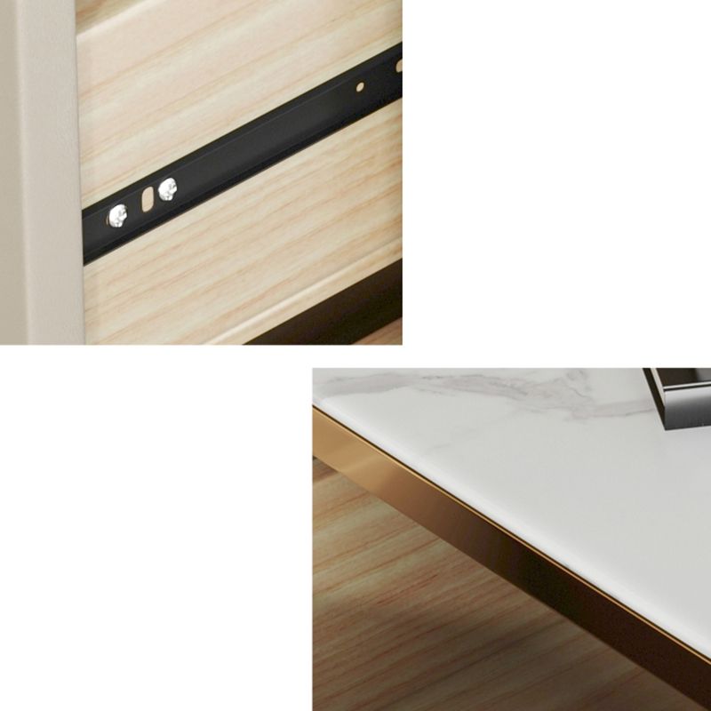 Contemporary Night Table Solid Wood Bed Nightstand with 2 Drawers Clearhalo 'Bedroom Furniture' 'furn' 'furn_night_stand' 'Furniture' 'night_stand' 'Nightstands' 1200x1200_b312e000-83cf-44b7-a9a3-35aae39248b5