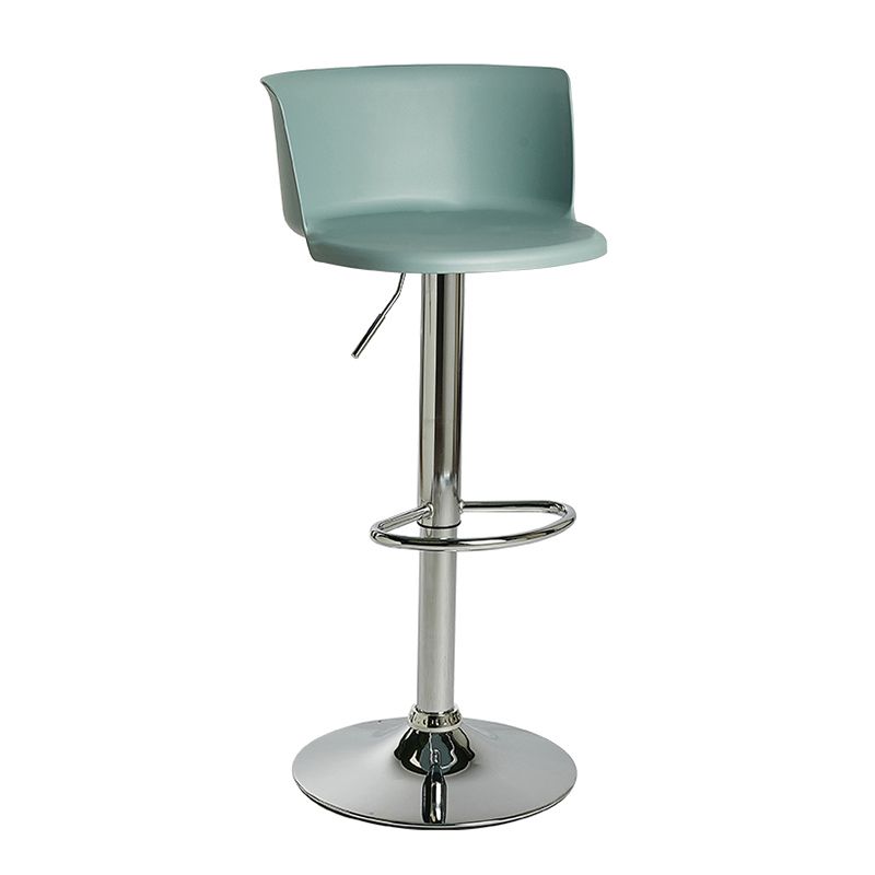 Industrial Backrest Armless Counter Stool Iron Cafe Bar Stool with Adjustable Cushion Clearhalo 'Bar Furniture' 'Bar Stools' 'bar_stools' 'furn' 'furn_bar_stools' 'Furniture' 'Kitchen & Dining Furniture' 1200x1200_b31402cf-cb3e-45cf-baee-b91437643368