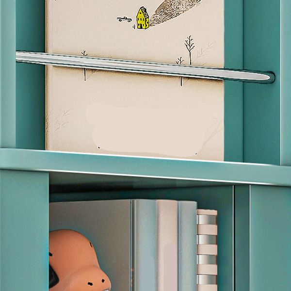 Estantería moderna de madera de ingeniería estándar estandalización vertical de espalda cerrada