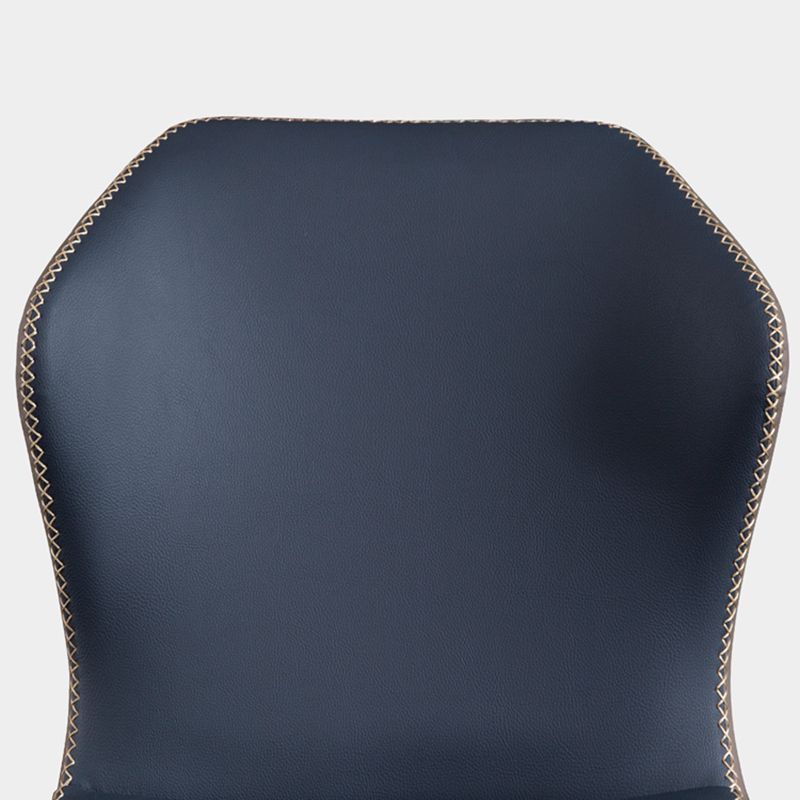 Industrial Style Faux Leather Dining Chairs Wingback Side Chair Clearhalo ' kitchen&dining_furn' 'Dining Chairs' 'Dining Tables & Seating' 'dining_chair' 'furn' 'furn_dining_chair' 'Furniture' 'furniture_dining_chair' 'Kitchen & Dining Furniture' 'kitchen' 1200x1200_b317aa0d-baa0-425f-adef-94330e8720fd