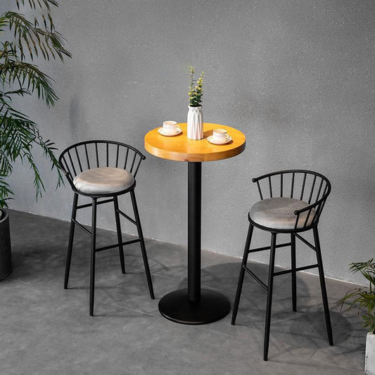 Solid Wood Bistro Set 1/2/3 stuks Modern Style Round Bar Table Set