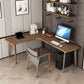 Scrivania per uffici a forma di L semplice da 29,6 pollici per la casa per camera da letto e soggiorno