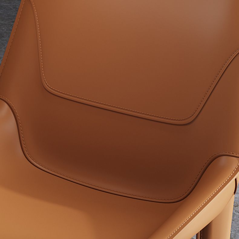 Zeitgenössische Stuhl armlose Stühle für Küche mit Metallbeinen