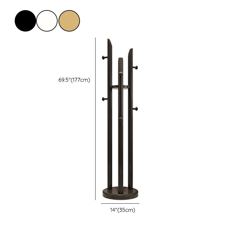 Tree della sala da padronanza moderna di metà secolo con gancio