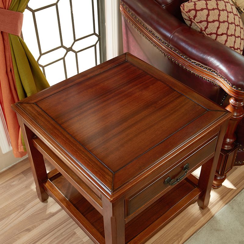 Traditional Ashwood Side End Table Lacquered Sofa End Table for Living Room Clearhalo 'Coffee & Accent Tables' 'End & Side Tables' 'end_side_table' 'end_side_tables' 'furn' 'furn_end_side_tables' 'Furniture' 'furniture_end_side_table' 'Living Room Furniture' 1200x1200_b31ed41a-28b8-4284-8f55-776f03464381