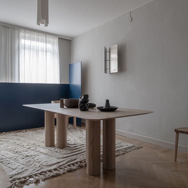 Rectangle Simplicity Dining Table Wood Color Fixed Table with Solid Wood Clearhalo ' dining_table' 'Dining Tables & Seating' 'Dining Tables' 'furn' 'furn_dining_table' 'Furniture' 'furniture_dining_table' 'Kitchen & Dining Furniture' 'kitchen&dining_furn' 'kitchen' 'kitchen_dining_table' 1200x1200_b321f730-b29c-4a30-bd0d-0a31fecfb278