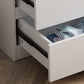 Moderne opbergkist van 15,6 inch breed, vervaardigd houten dressoir