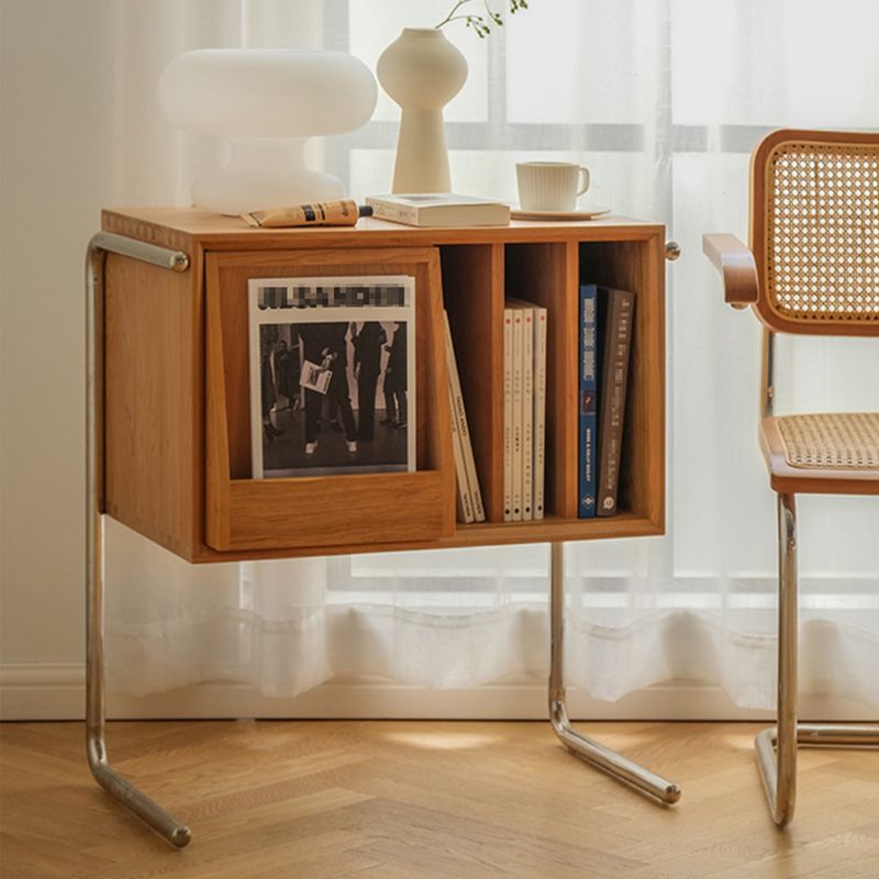 Glam Style Wood Standard Bookcase 25"L Vertical Closed Back Bookshelf Clearhalo 'Bookcases' 'furn' 'furn_bookcases' 'Furniture' 'furniture_bookcases' 'Office Furniture' 1200x1200_b3302087-bc51-4a6e-ba0f-4e7f0808f5f4