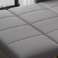 Contemporary Square Arm Cotton Blend Couch Bed with Pillows in Grey Clearhalo 'furn' 'furn_sofas' 'Furniture' 'Living Room Furniture' 'Sofa' 'sofas' 1200x1200_b33053a8-7ebc-46c0-a5f0-b19d7af7690b