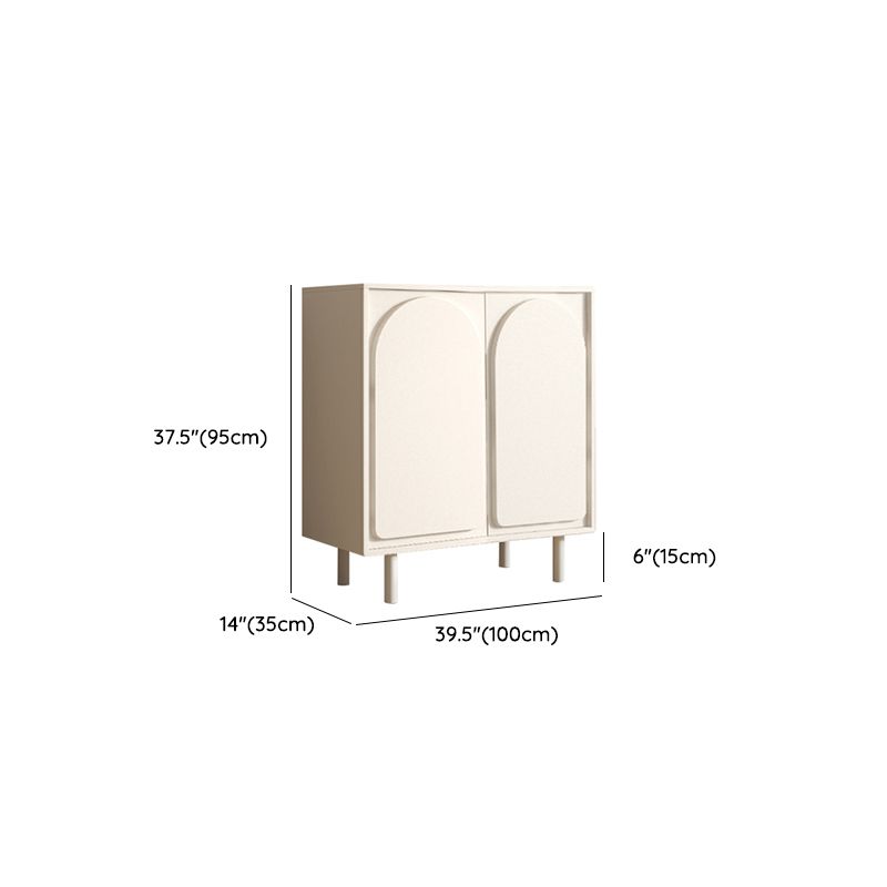 Selteboard in legno a buffet in stile contemporaneo con armadi